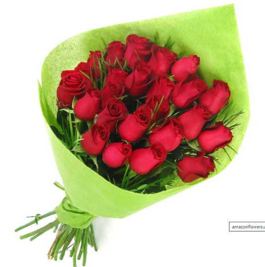 Dozen Red Roses (16 Inches Length)