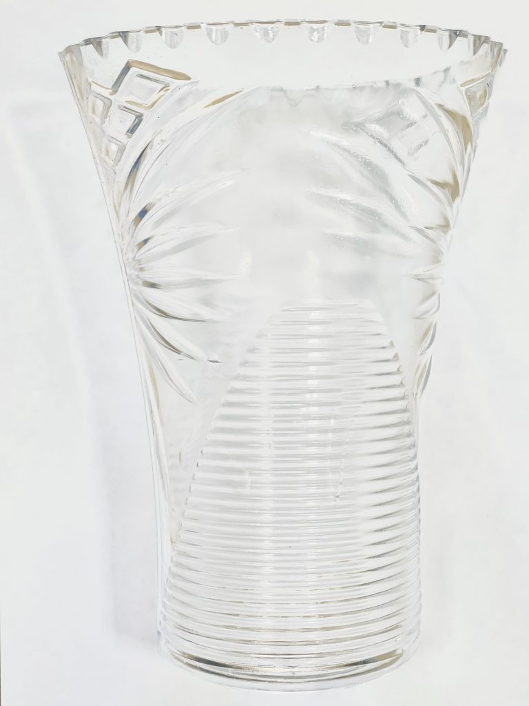 Clear Plastic Vase